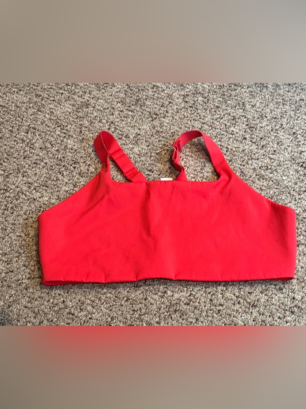 Lululemon Ultralu Square-Neck Workout Bra Medium Support, B/C Cup